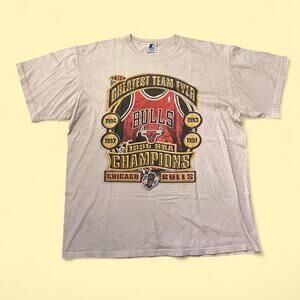 1996 Chicago Bulls Greatest Team Ever Championship Tee